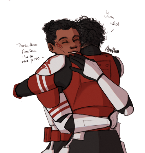 amikoroyaiart:Commander Thorn was badly injured on Scipio but because Padmé is a good senator, she p