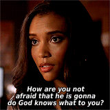 canariesatom:flarrow ladies meme; six ladies[4/6] joanna de la vega 