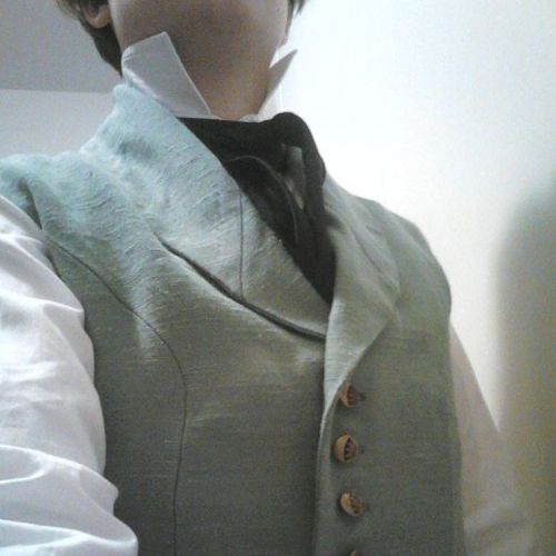 eli-thebromercy: Drink with me to days gone by…#R #lesmiserables #waistcoat #tailoring #handm