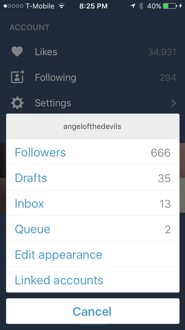 666 😱😈 I&rsquo;ll have to make a hell of a thank you post soon for that