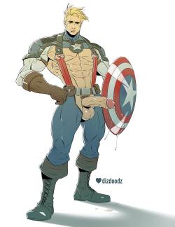 dizdoodz:  Captain America commission :D