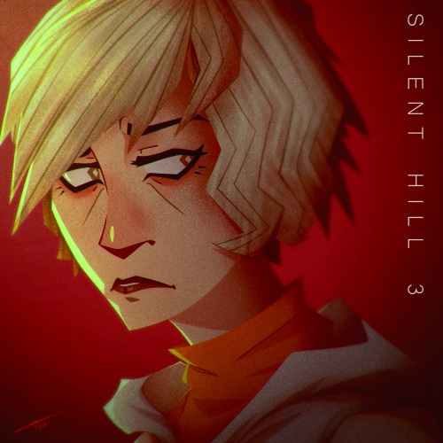 A 2018 Heather Mason portrait(Thank past me for being big brain and making a process gif)