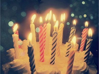 Write a story in which your main character is celebrating his/her 24th birthday.
;)