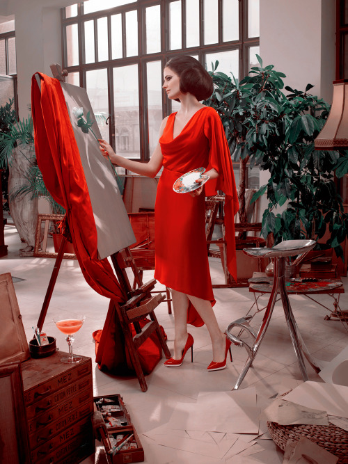 forevagreen:  Eva Green for the Campari Calendar, 2015