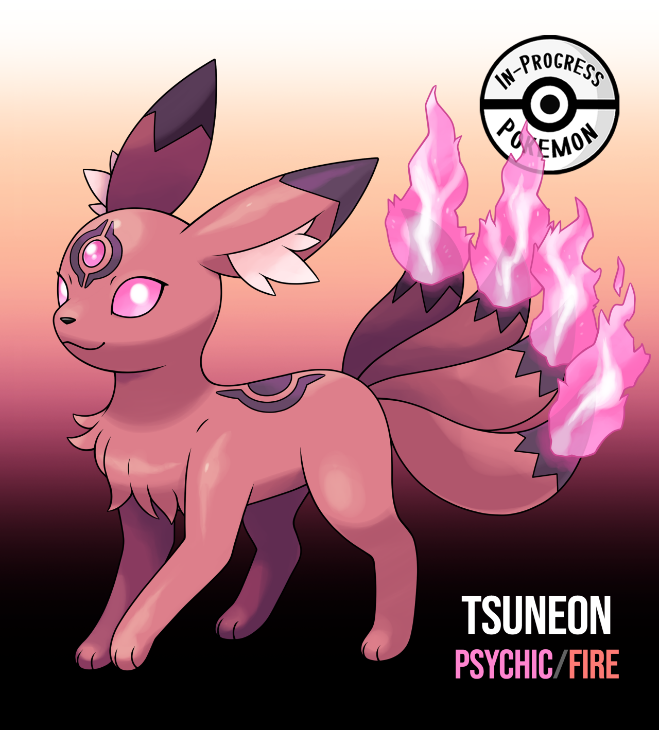 In-Progress Pokemon Evolutions — Unown Amalgamate Forme Type: Psychic Base  stats