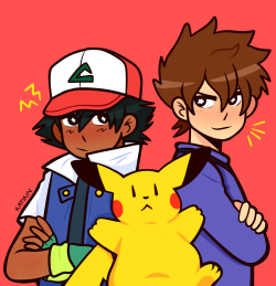 katikin:  (DRUM ROLLS AGGRESSIVELY) WELCOME TO PKMN HELL (top pic is a screenshot redraw… sorta) 