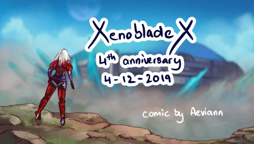 aeviann:  Happy 4th anniversary, Xenoblade Chronicles XYou changed my life in so many ways, and all of them for the better.Thank you-(sorry not sorry for this extremely long post)Textx are the lyrics to The Great Divide by Celldweller, please, for the