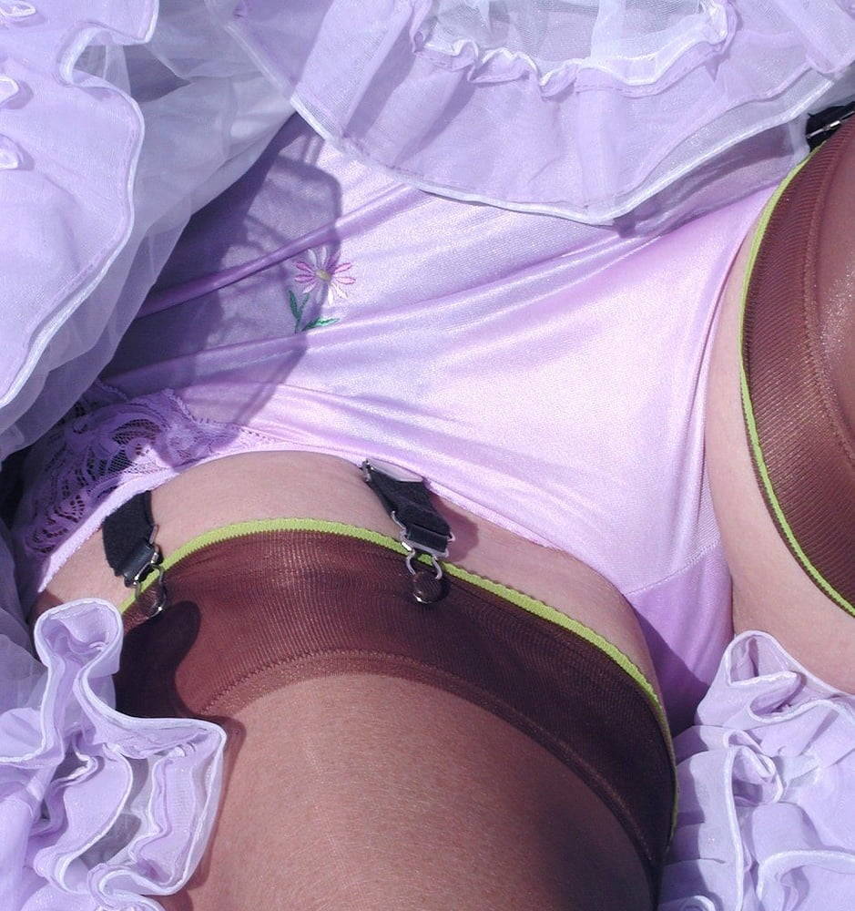 full back satin panties