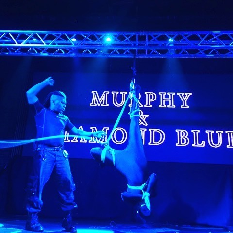 Diamond Blue and I bringing the thunder (and the Disney Nostalgia) to the Bondage Expo Dallas Launch