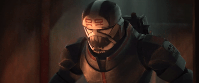 arctrooper69:imarvelatthestars:Good SoldiersPairings: Imp!Wrecker x f!ReaderWarnings: canon typical violence, Wrecker under the influence of the chip, unhealthy relationships with a whisper of fluff, fingering, breath play“Is that Crosshair?”