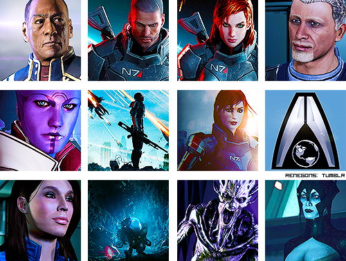 renegons:   Stand strong, stand together.  Happy N7 Day! || Credit: (1, 2, 3)  