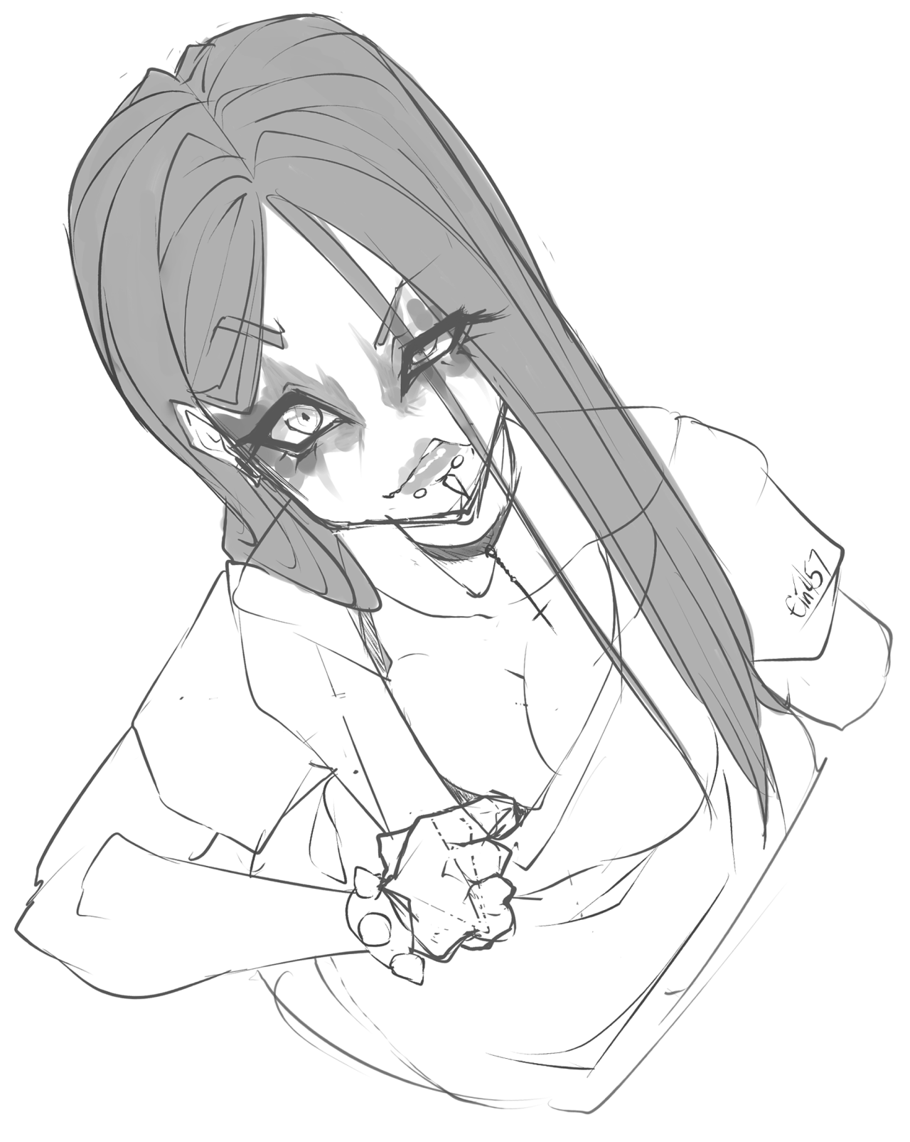 ein457:  Failed quicky of my little edgy girl i did.. tried my best to salvage what