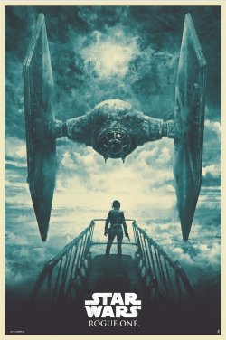 pixalry:  Star Wars: Rogue One - Created by Karl Fitzgerald  Limited edition prints available at Bottleneck Gallery.  