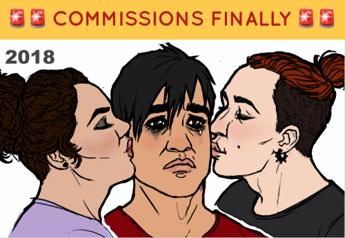 sjweminem: i’ve been meaning to open up commissions for ages since folks have asked repeatedly and 