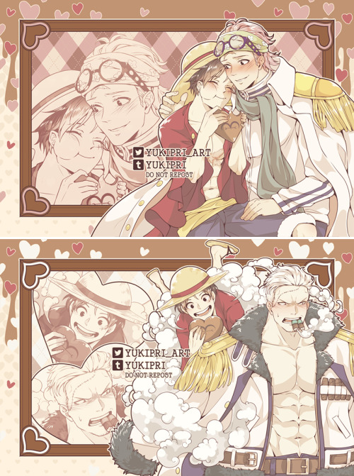 yukipri:Everyone Loves Luffy~!Happy Valentine’s Day~White Day Project 2020Featuring the following sh