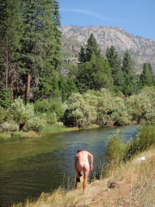 Naked by the Water