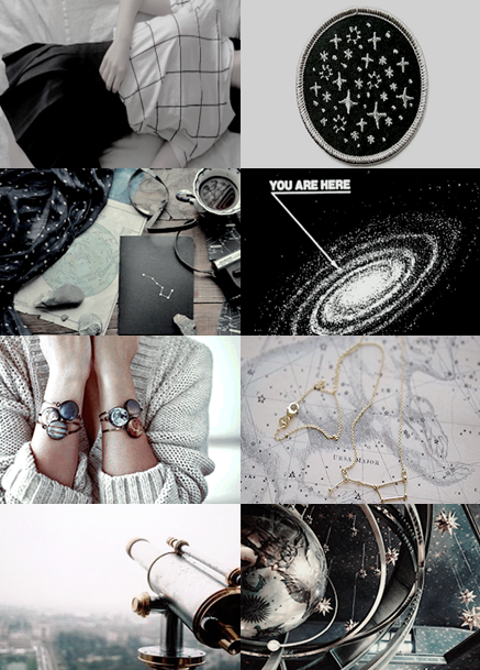 Modern Muses → Uraniashe had galaxies in her eyes