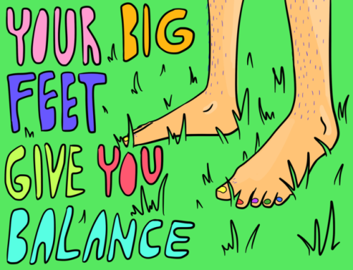 h0peart:a comic about being proud of your ‘large features’! our culture tells women that they need t