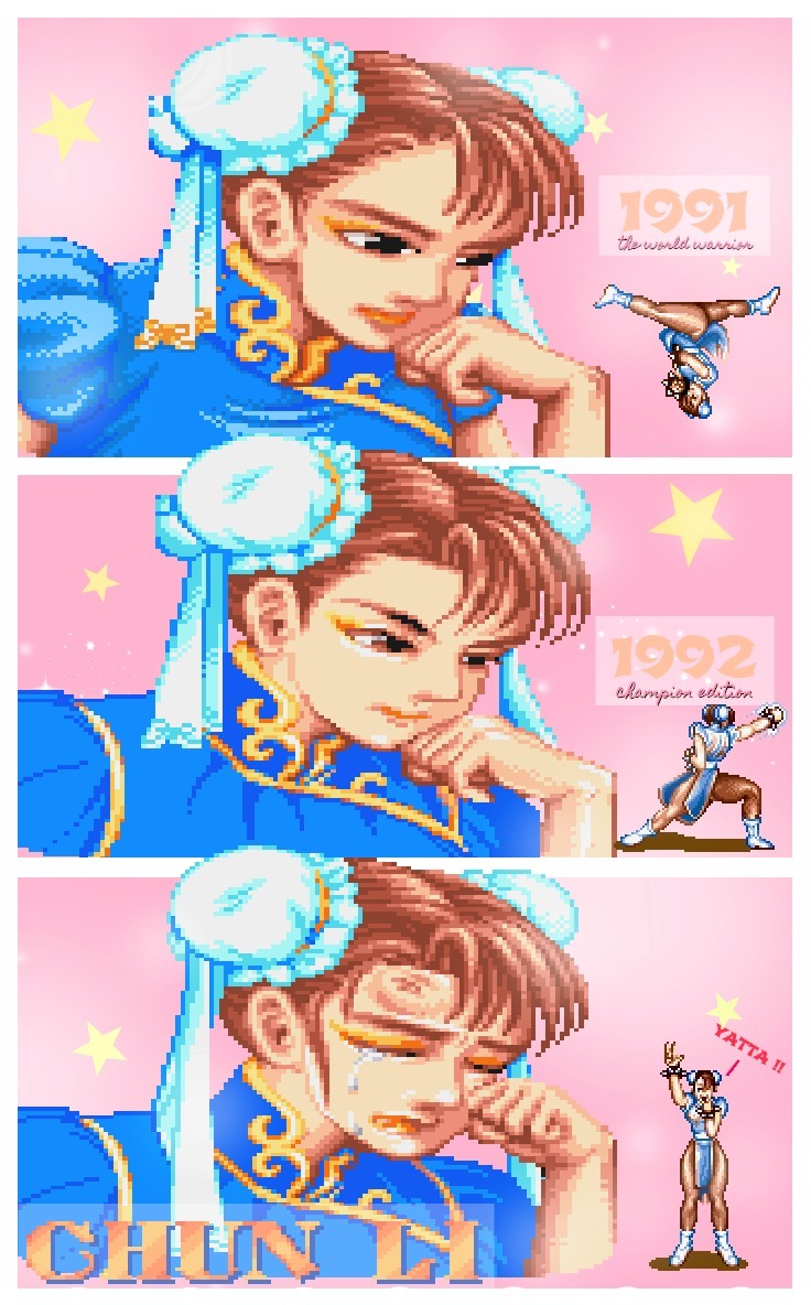 Chun li's spinning bird kick