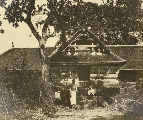 South view of Siva Temple, Kunniparamba, Calicut taluk, Malabar district