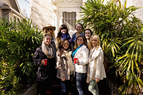 Spent Sunday with Sarah and some of the Tulane dietetic interns, wandering Oak Street checking out t