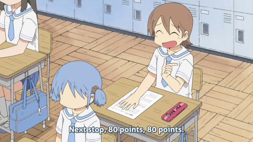 Go to hell! ———- from (nichijou)