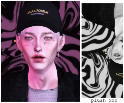 plushxsims:  • looks • hat - @by2ol septum - @pralinesims earrings - @s-sac hair - @adedar