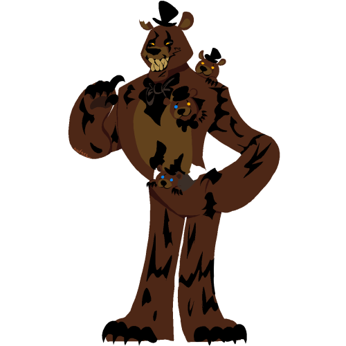 (Almost) Every Freddy Fazbear In My New Cartoonish Style!