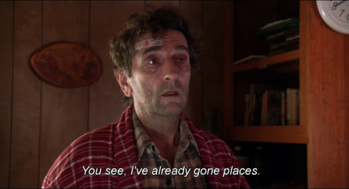 365filmsbyauroranocte: Twin Peaks: Fire Walk with Me (David Lynch, 1992) Rip Harry Dean Stanton (192