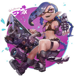 borealisowl:    Splatoon JINX! /    Canking: DA,pixiv, Commissions are open  More stuff:jinx cover  Bunny Girl X2  Jinx 2014 HAPPY NEW YEAR JINX and GNAR  Hunter Jinx  AGENT JINX  FANBOOK COVER  Jinx  Riven  