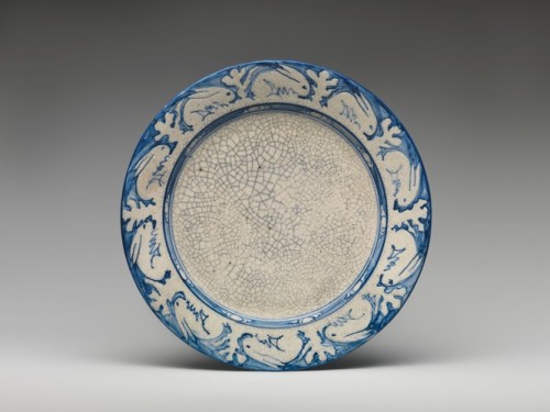 met-american-decor: Plate by Chelsea Pottery U. S., American Decorative ArtsGift of Mrs. Edward J. B