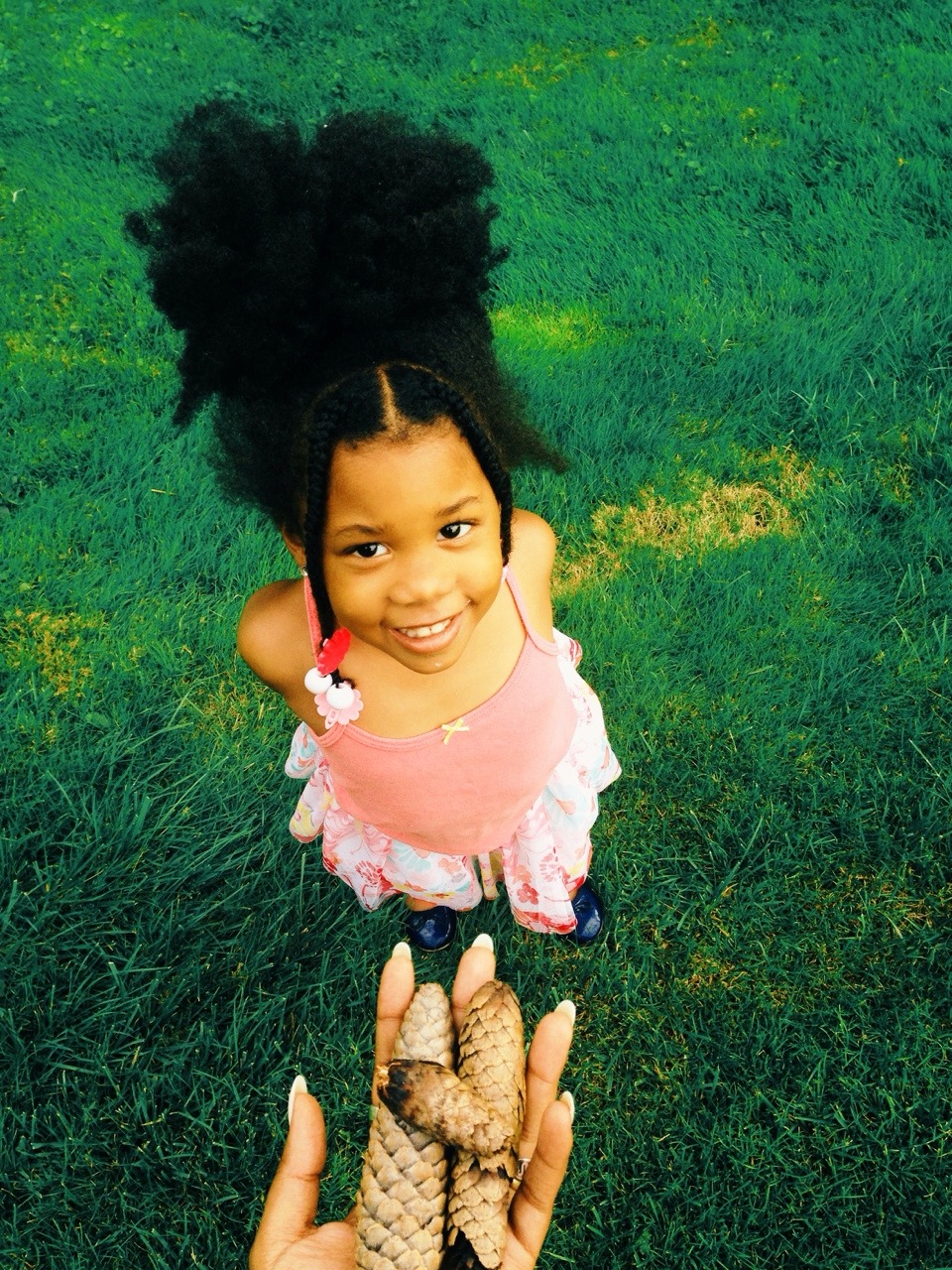 jasoniaistheway:  I told my little cousin that her beautiful hair has magical powers…