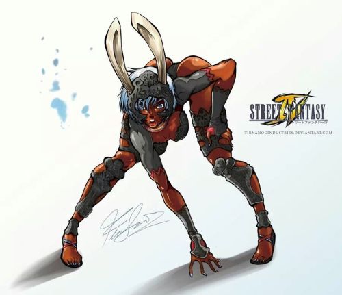 tonystarksprivateserver:  Street fighter, final fantasy crossover