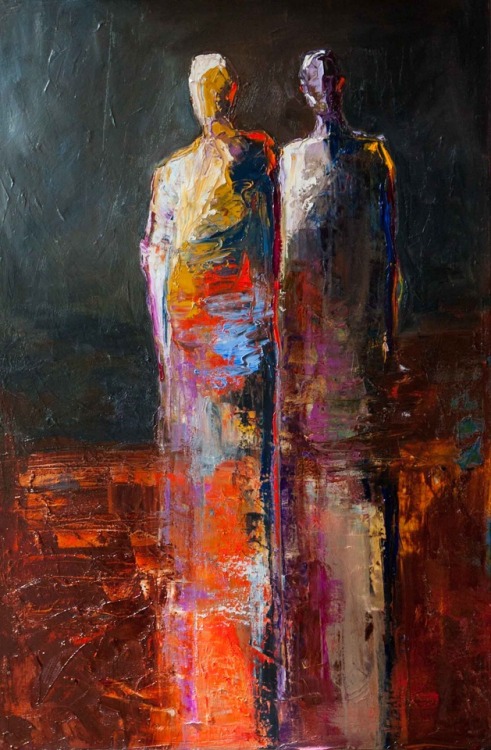 Shelby McQuilkin (American, USA) - Exile, 2014  Paintings: Oil on Canvas