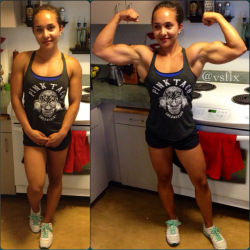 bicepquadgirls:    Vanessa Serros   