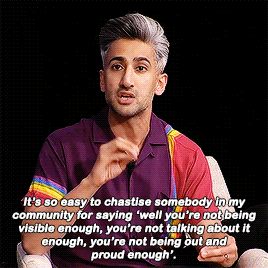 queereyedaily:It’s me saying I need to be visible, I need them to hear my voice, I need them to see 