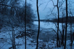 tiernanogphoto: fresh coat on bowers lake southern wisconsin jan 24, 2018