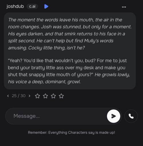 Currently Postponing Homework To Read As Josh Threatens To Bend Mully Over His Desk And Do Oh So Wonderful