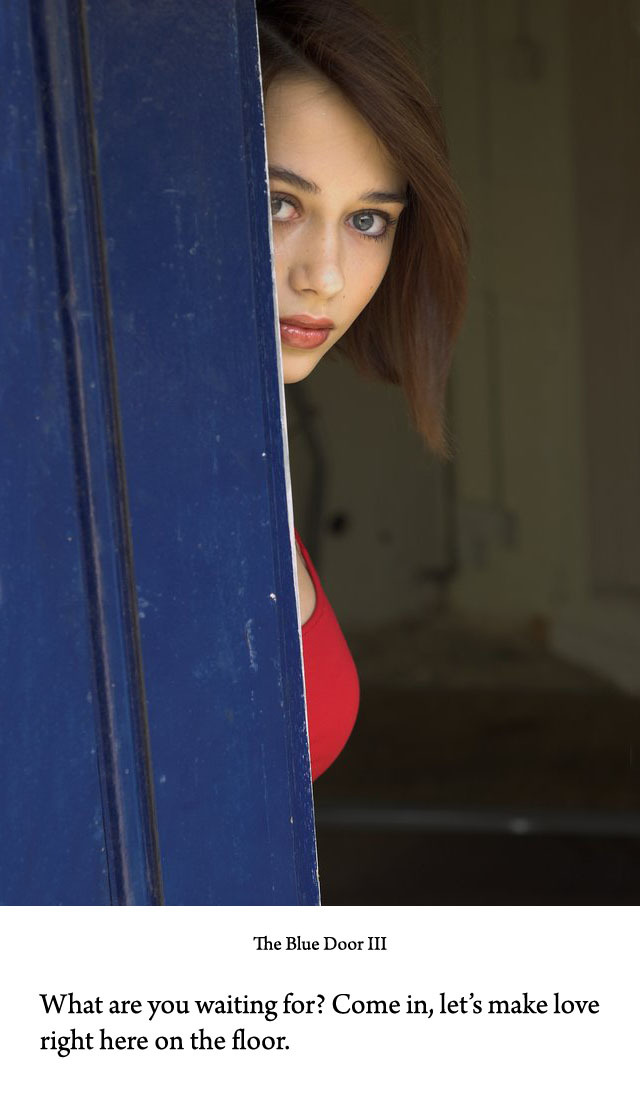 Crossing certain blue doors give you the ability to reach every point in time and