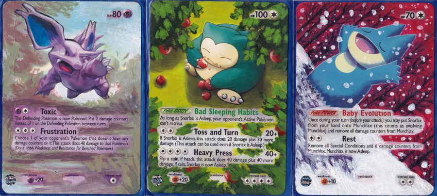 kerriaitken:  I’ve seen a few people doing these and with all the Pokemon cards