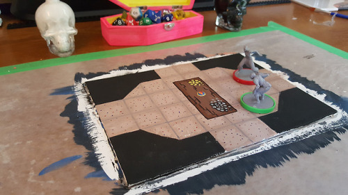 Two of my more recent Dungeons And Dragons mini maps. I’m still working on getting the mini ma