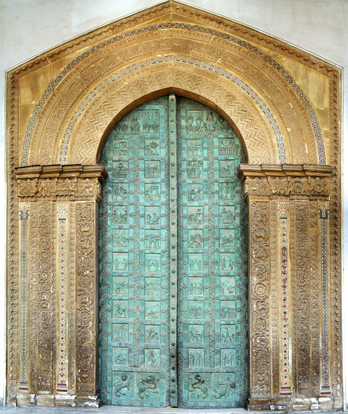 artfromthefuture: Monreale cathedral bronze portal (west door) total by Peter Via Flickr: Monreale (