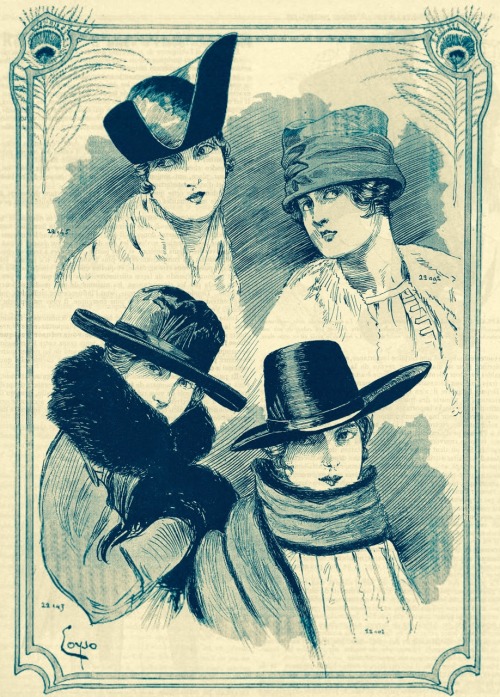 La revue professionelle de la mode française.1er novembre 1917.