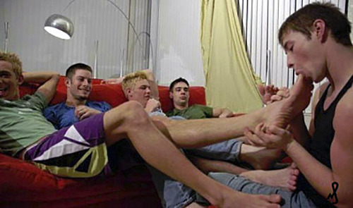 servealphas:  BRAINTEASER In this picture you can see five males, from left: A, B, C, D and  E. Four