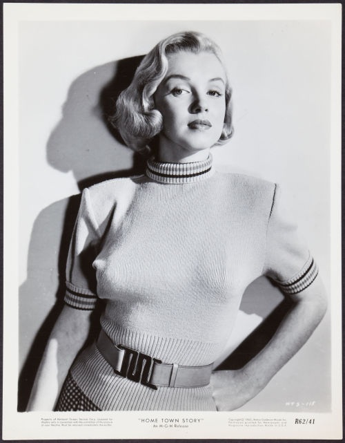 suicideblonde: Marilyn Monroe in Home Town Story (1951)