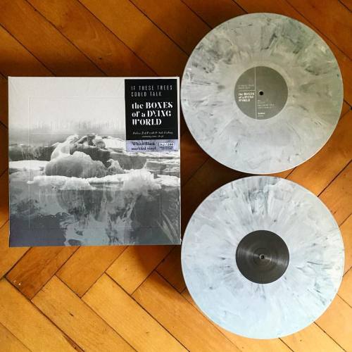 If These Trees Could Talk - The Bones of a Dying World | 2lp with etched d-side, white/black marbled