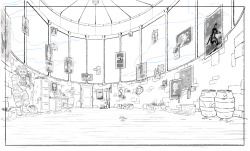 csnyde:  I also got to work on another really fun episode of Steven Universe “Keep Beach City Weird” where I lucked out &amp; was assigned the crazy fun location of Ronaldo’s office in that lighthouse that overlooks Beach City. I tried to put a