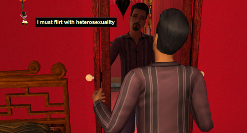 slothysims: nappe-plays-the-sims:The Sims 2 + Randomly generated text posts. this is too real