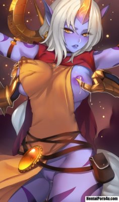 HentaiPorn4u.com Pic- Soraka is such a turn