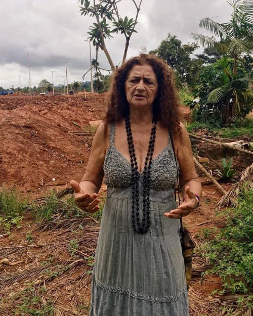 Antonia Melo has been protesting the Belo Monte dam in the Amazon basin in Brazil for 25 years. She 
